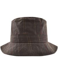 Barbour - Wax Bucket Hat Dress Tartan - Lyst