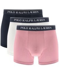 Ralph Lauren - Underwear 3 Pack Trunks - Lyst