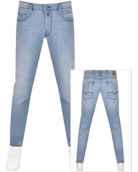 Replay - Anbass Jeans Light Wash - Lyst