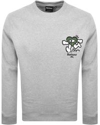 Barbour - X Mul Crew Neck Sweatshirt - Lyst