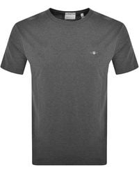GANT - Regular Fit Shield T Shirt - Lyst