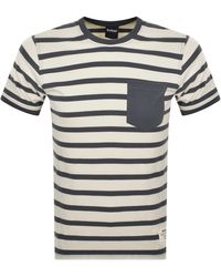 Barbour - Handale Stripe T Shirt - Lyst