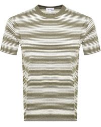 Norse Projects - Johannes Space Stripe T Shirt - Lyst