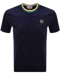 Sergio Tacchini - Monte Velour T Shirt - Lyst