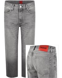 HUGO - 840 Straight Jeans - Lyst