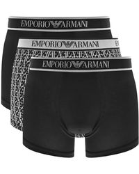 Armani - Emporio Underwear 3 Pack Boxers - Lyst