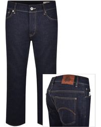 Pretty Green - Burnage Regular Fit Dark Wash Jeans - Lyst