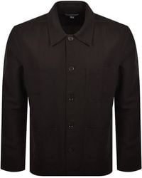 Lacoste - Linen Blend Overshirt - Lyst