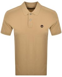 Timberland - Basic Short Sleeved Polo T Shirt - Lyst