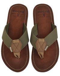 Barbour - Toeman Flip Flops - Lyst