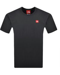 The North Face - Logo T Shirt Dark - Lyst