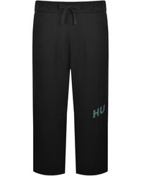 HUGO - Straight Fit Joggers - Lyst