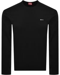 DIESEL - T Miegor Long Sleeve T Shirt - Lyst