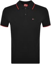 DIESEL - T Ferry Microdiv Polo T Shirt - Lyst