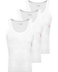 HUGO - 3 Pack Vests - Lyst