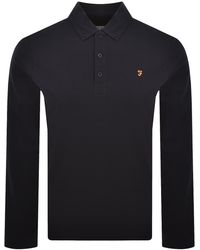 Farah - Farah Irwin Polo T Shirt True - Lyst