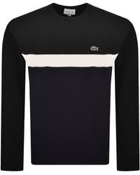Lacoste - Colour Block Sweatshirt - Lyst