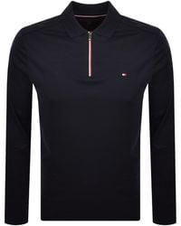 Tommy Hilfiger - Long Sleeve Polo T Shirt - Lyst