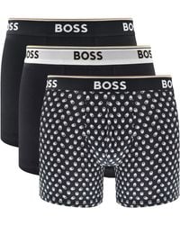 BOSS BUSINESS - Boss Underwear 3 Pack Power Trunks - Lyst