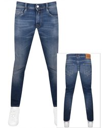Replay - Comfort Fit Rocco Jeans Mid Wash - Lyst