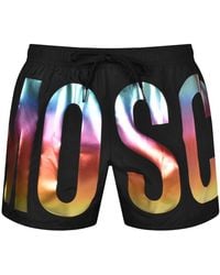 Moschino - Logo Swim Shorts - Lyst