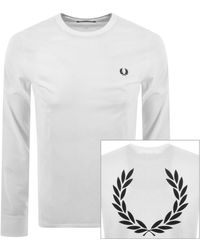 Fred Perry Long-sleeve t-shirts for Men | Online Sale up to 60% off | Lyst