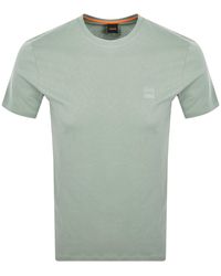 BOSS - Boss Tales T Shirt Open - Lyst