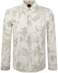 BOSS - Boss Rickert Long Sleeved Shirt - Lyst