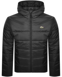 Lacoste - Hooded Logo Jacket - Lyst