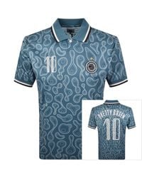 Pretty Green - Outro Football Polo T Shirt - Lyst