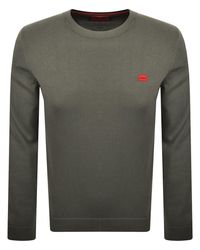HUGO - San Cassius Knit Jumper - Lyst