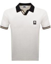 Pretty Green - Stratosphere Knit Polo - Lyst
