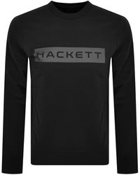 Hackett - Heritage Crew Neck Sweatshirt - Lyst
