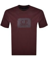 C.P. Company - Cp Company Logo T Shirt Andorra - Lyst