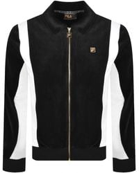 Fila - Fila Velour Colour Block Jacket - Lyst