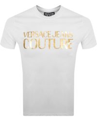 Versace Jeans Couture - Couture Logo T Shirt - Lyst