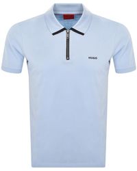 HUGO - Dalomino Polo T Shirt - Lyst