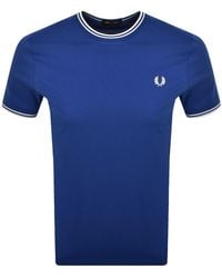 Fred Perry - Twin Tipped T Shirt - Lyst