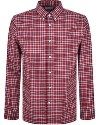 Tommy Hilfiger - Long Sleeve Tartan Shirt - Lyst