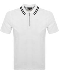 Ted Baker - Orbite Jacquard Polo T Shirt - Lyst