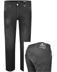 Replay - Grover Straight Fit Jeans - Lyst