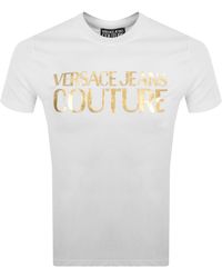 Versace Jeans Couture - Couture Logo T Shirt - Lyst