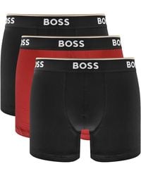 BOSS BUSINESS - Boss Underwear 3 Pack Power Boxer Briefs - Lyst