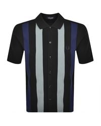Fred Perry - Vertical Stripe Polo T Shirt - Lyst