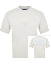 HUGO - Nalono T Shirt - Lyst