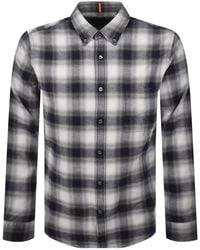 BOSS - Boss Rickert Check Shirt - Lyst