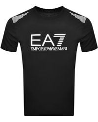 EA7 - Emporio Armani Logo T Shirt - Lyst