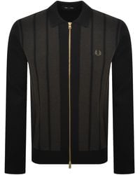 Fred Perry - Knit Cardigan - Lyst