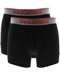 DSquared² - Underwear 2 Pack Trunks - Lyst