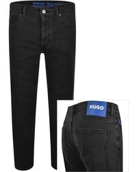 HUGO - Hugo Brody Tapered Jeans - Lyst